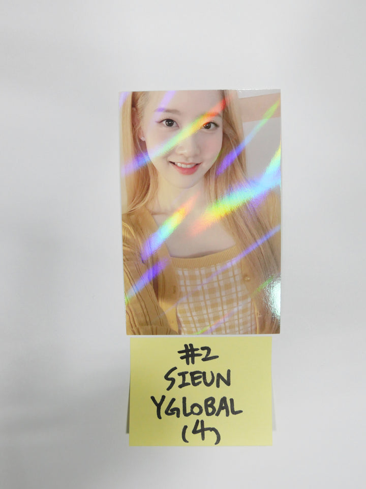 StayC 'STEREOTYPE' - YGLOBAL Fansign Event Hologram Photocard