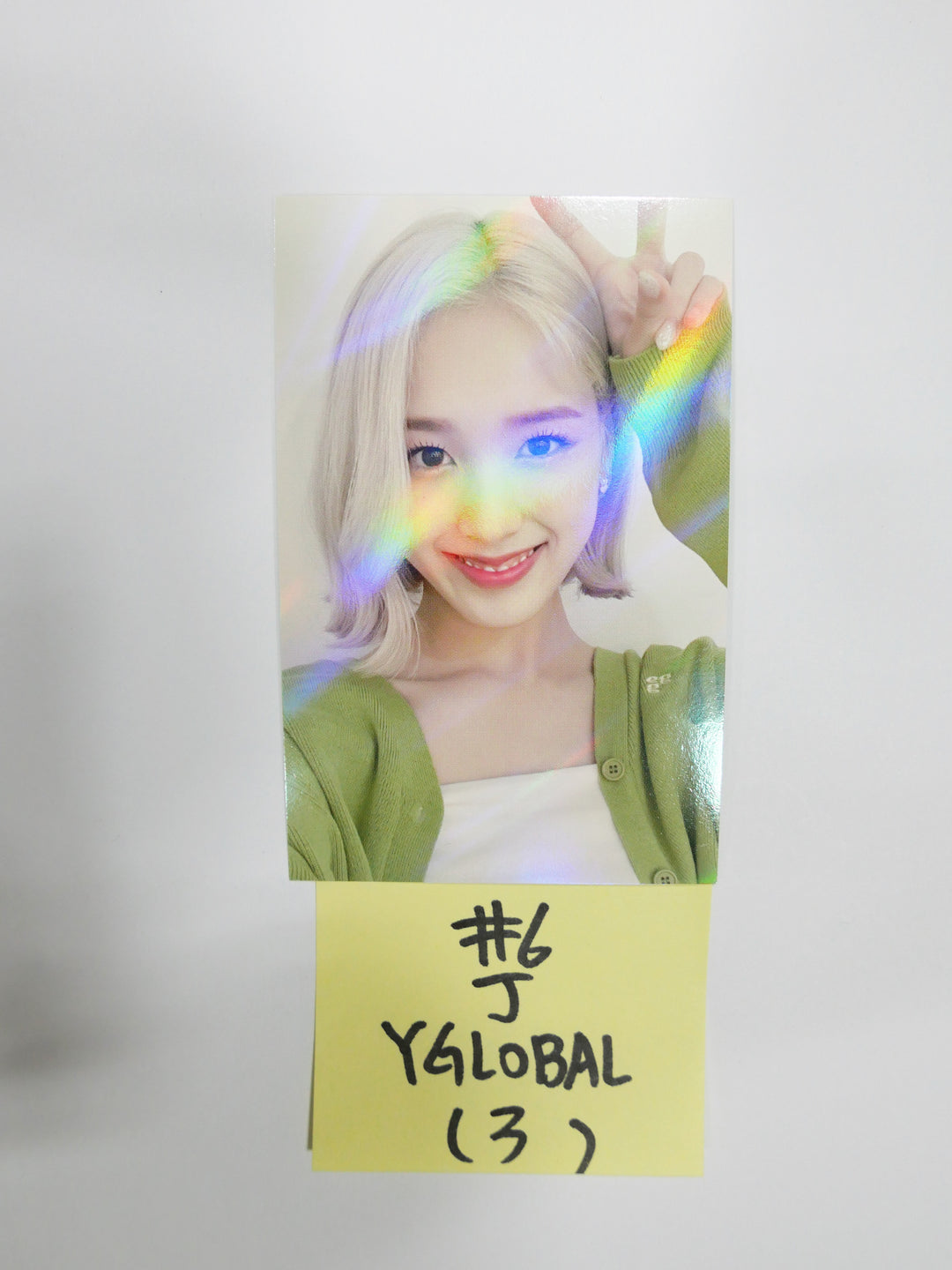 StayC 'STEREOTYPE' - YGLOBAL Fansign Event Hologram Photocard