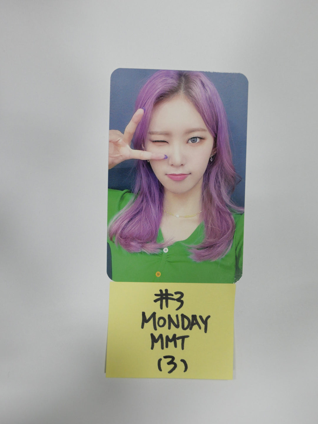Weeekly "Holiday Party" 4th Mini- MMT event Fansign Event Photocard