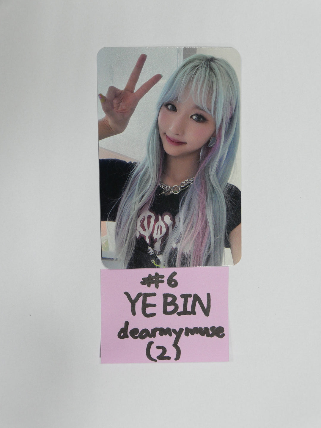 HOT ISSUE 1st Single Album 'ICONS' - Dear My Muse Fansign Event Photocard