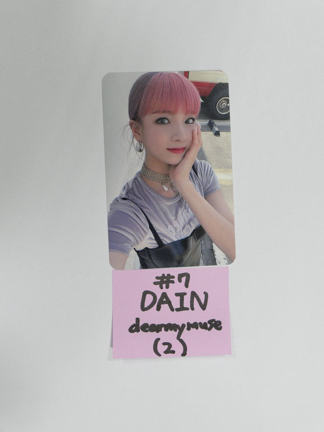 HOT ISSUE 1st Single Album 'ICONS' - Dear My Muse Fansign Event Photocard