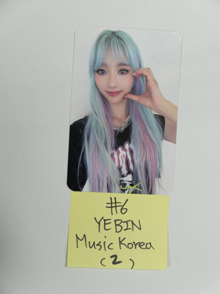 HOT ISSUE 1st Single Album 'ICONS' - Music Korea Fansign Event Photocard