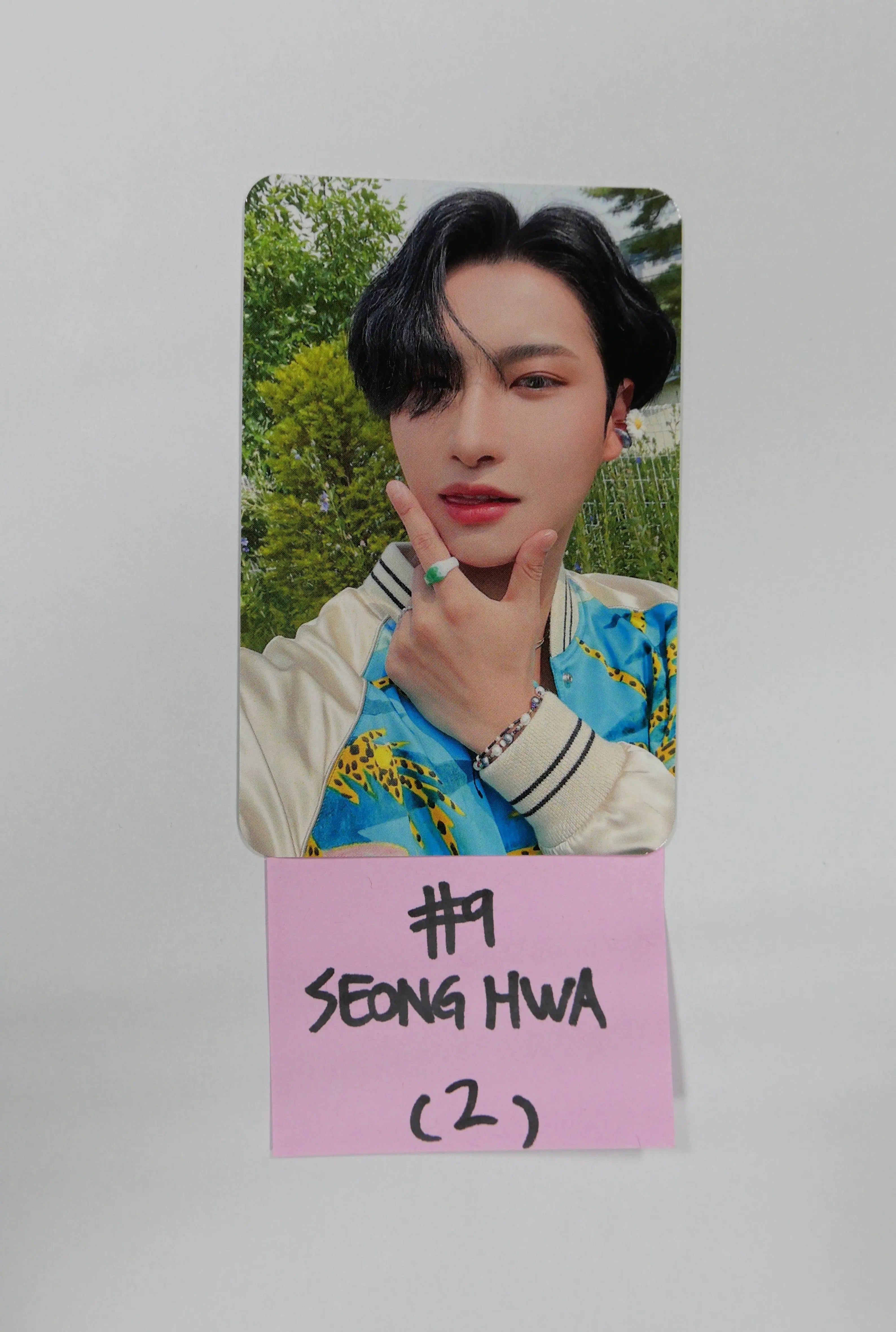 ATEEZ OFFICIAL ZERO FEVER PART. 3 WHOSFAN CAFE SEONGHWA PHOTOCARD store SET