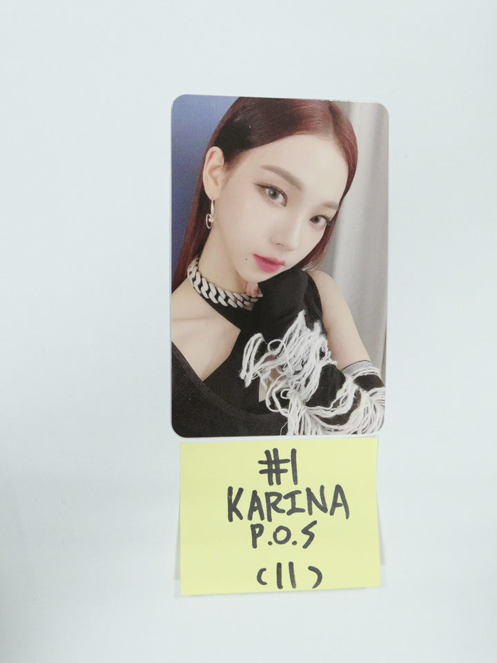 Aespa 'Savage' 1st mini - Official Photocard [ P.O.S Ver, Hallucination Quest Ver, SYNK DIVE Ver ] [Updated 10/15]