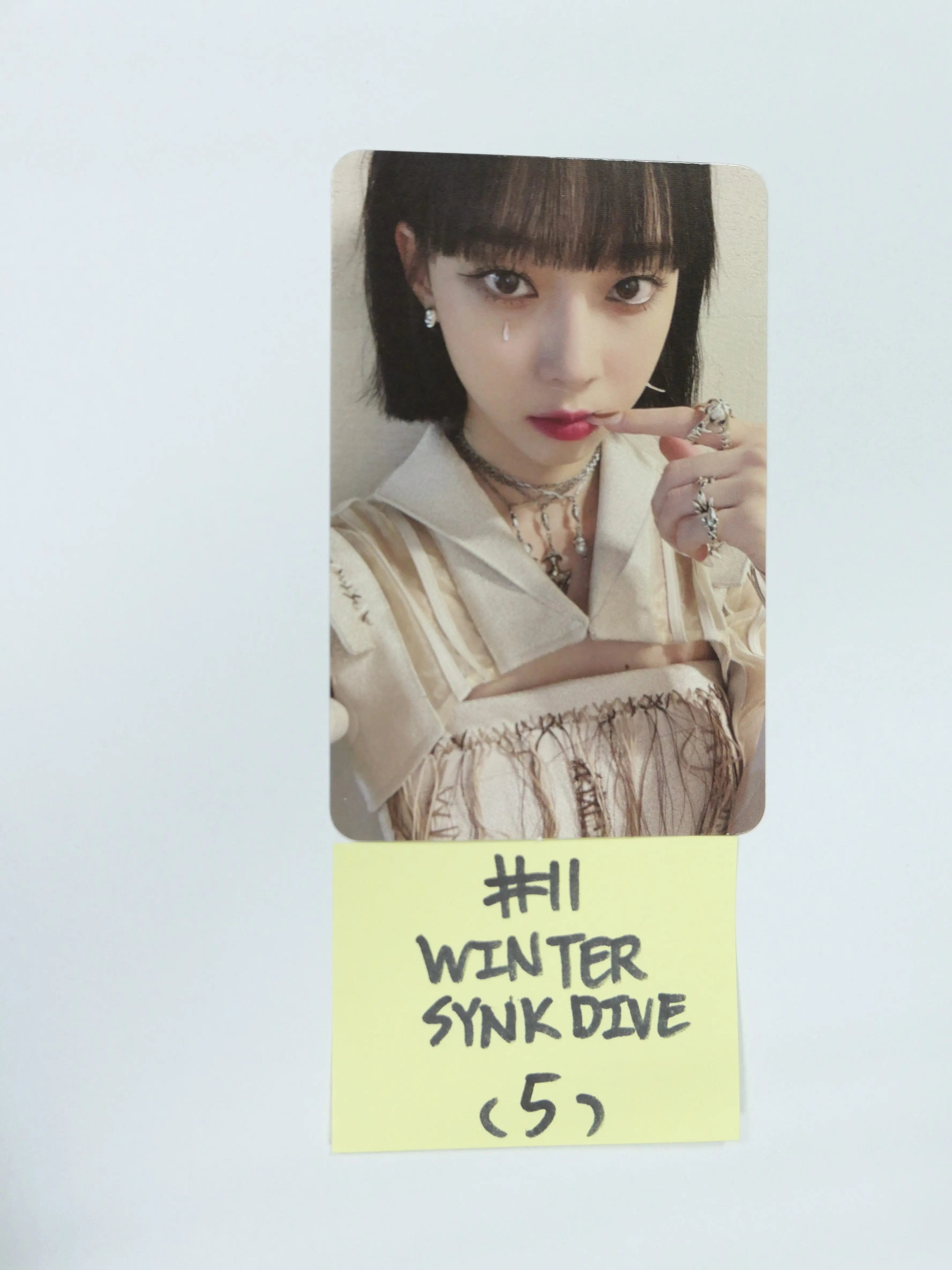 Aespa 'Savage' 1st mini - Official Photocard [ P.O.S Ver