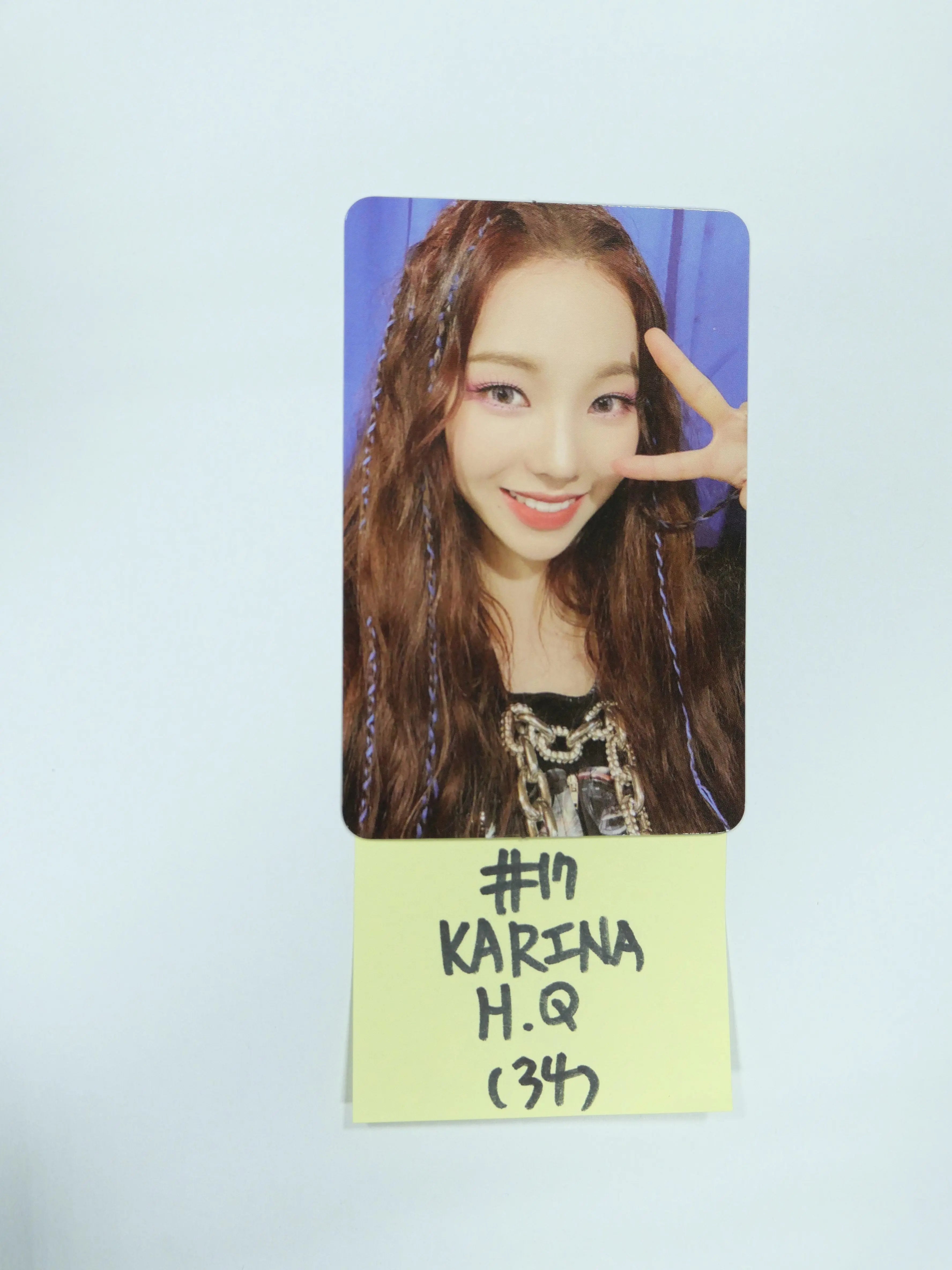 Aespa 'Savage' 1st mini - Official Photocard [ P.O.S Ver