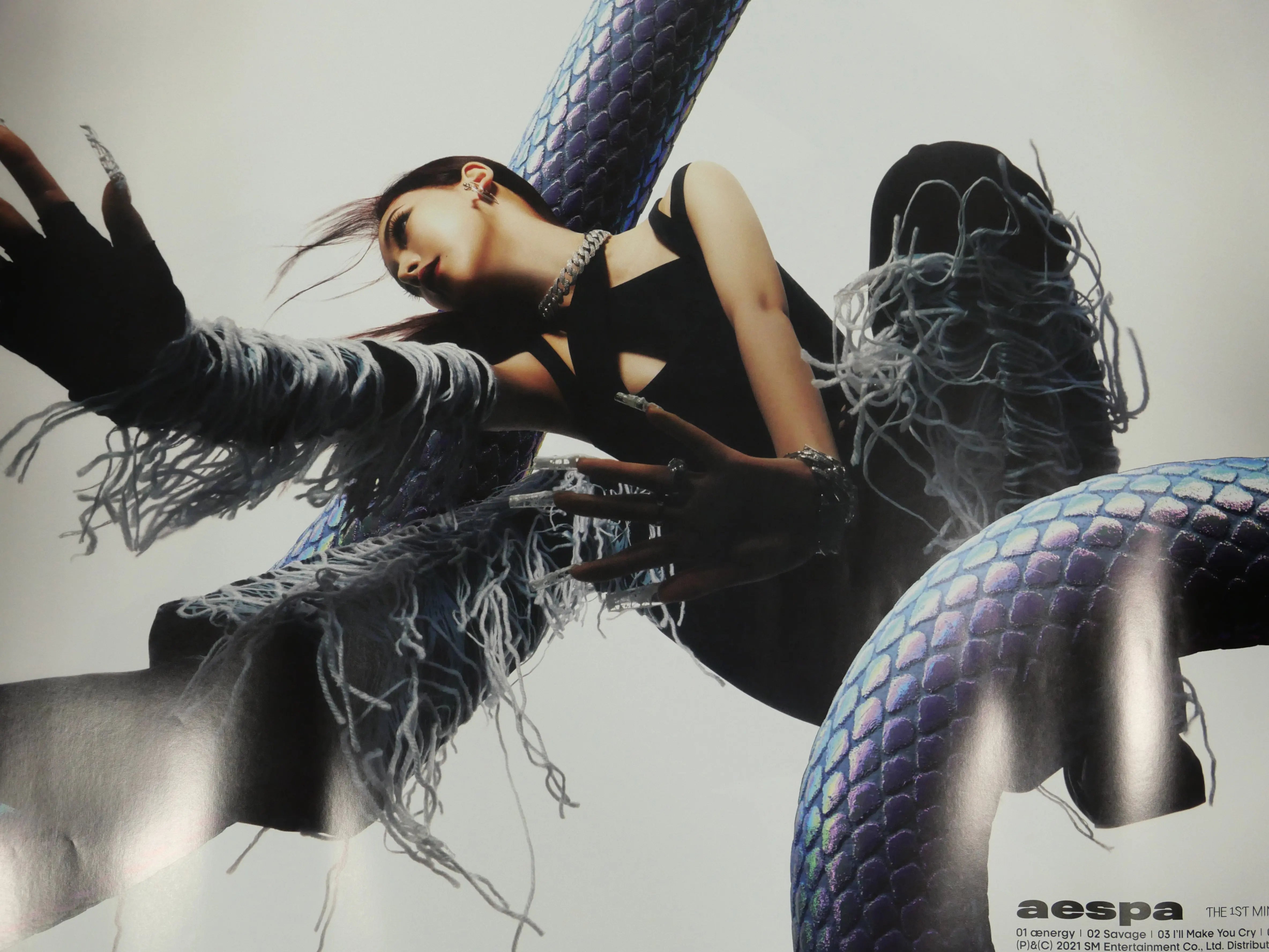 Aespa 'Savage' 1st mini Big Poster Set(8EA), Normal Poster Set(4EA