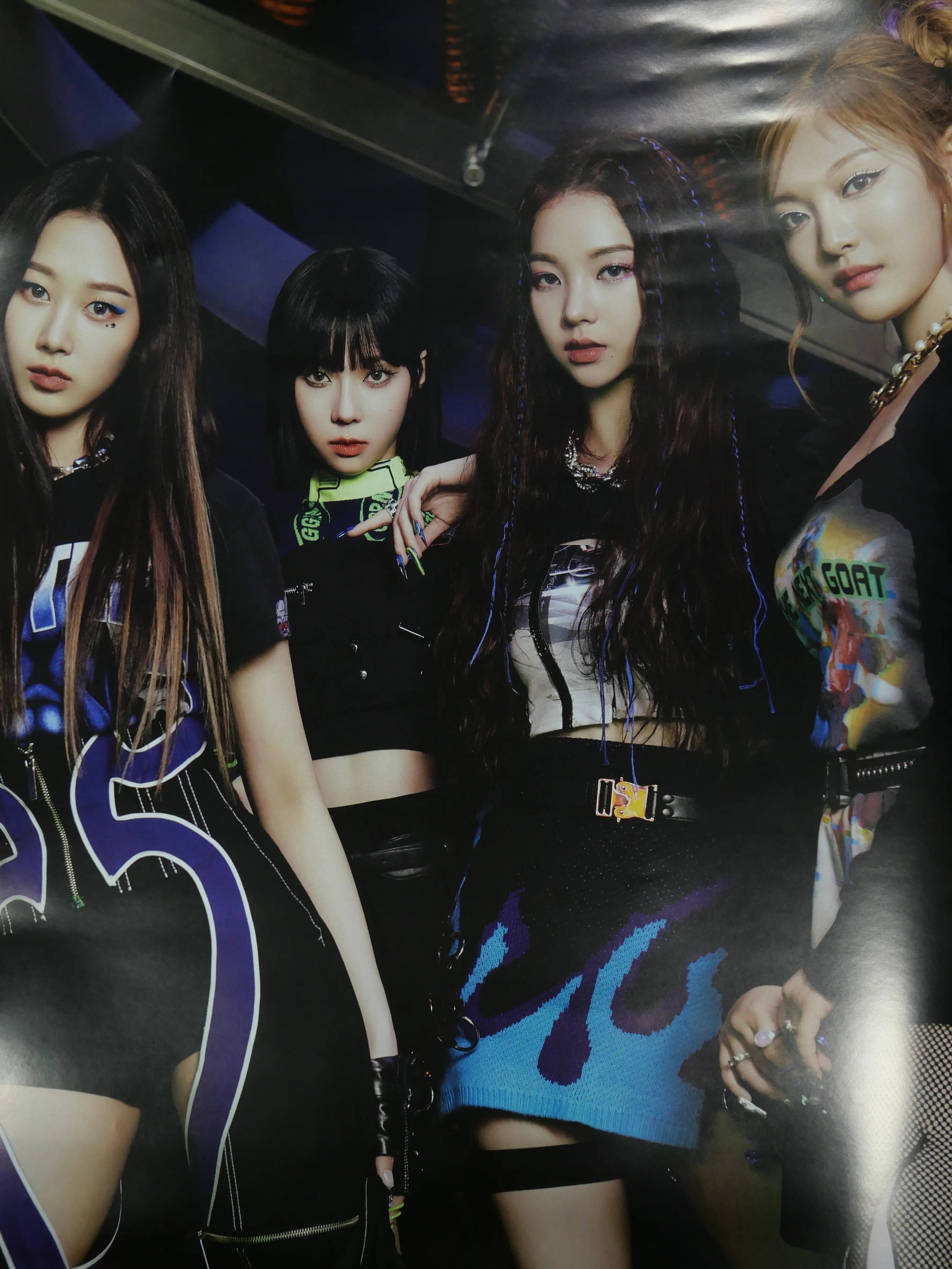 Aespa 'Savage' 1st mini Big Poster Set(8EA), Normal Poster Set(4EA