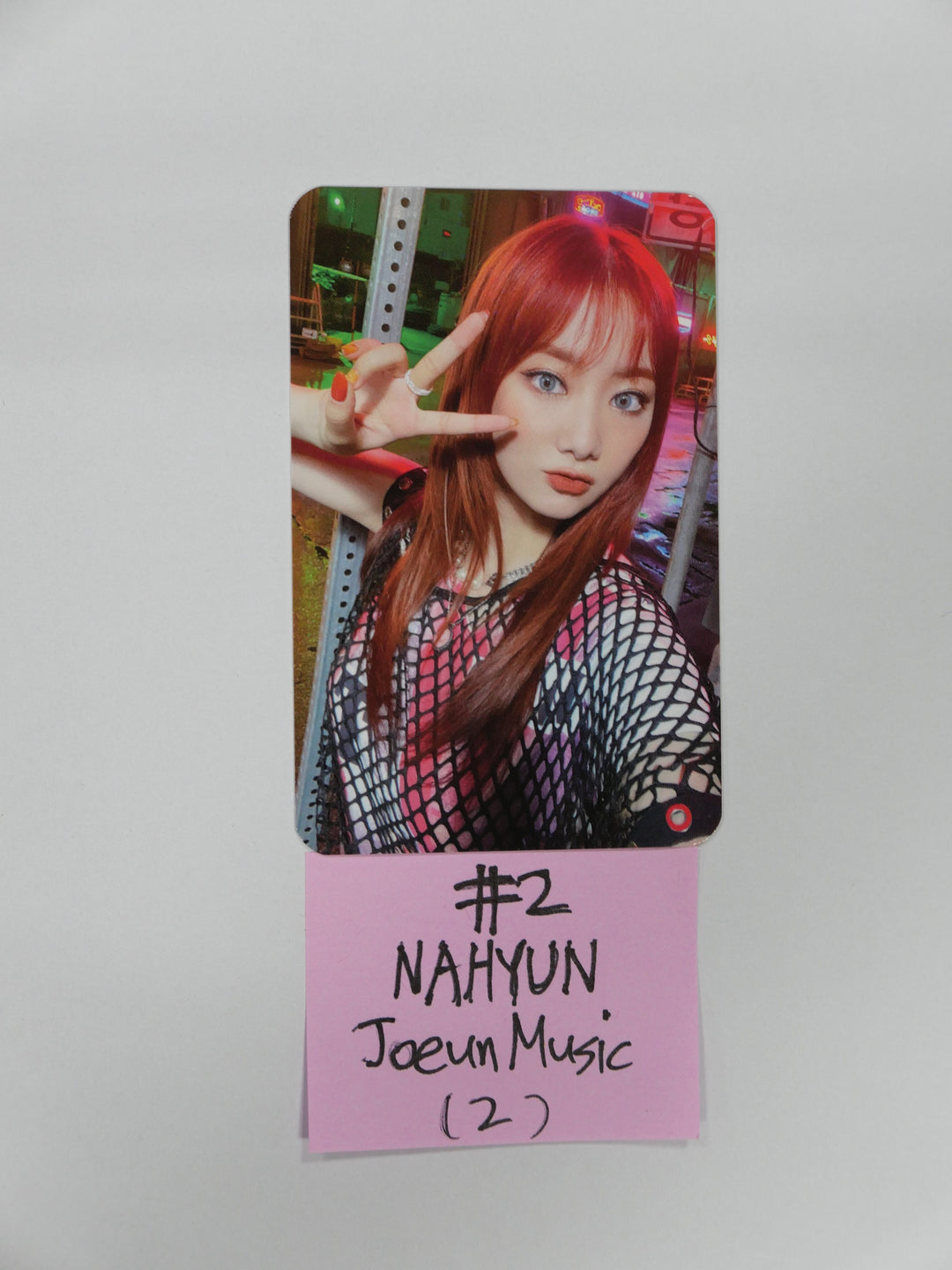 HOT ISSUE 1st Single Album 'ICONS' - Joeun Music Fansign Event Photocard