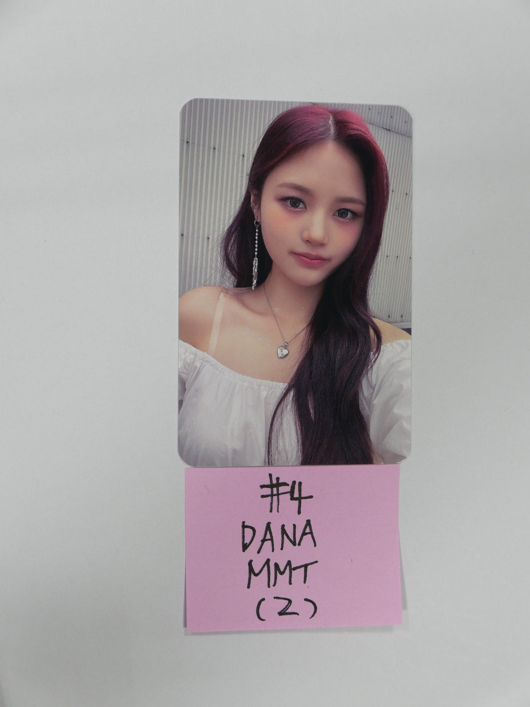 HOT ISSUE 1st Single Album 'ICONS' - MMT Fansign Event Photocard
