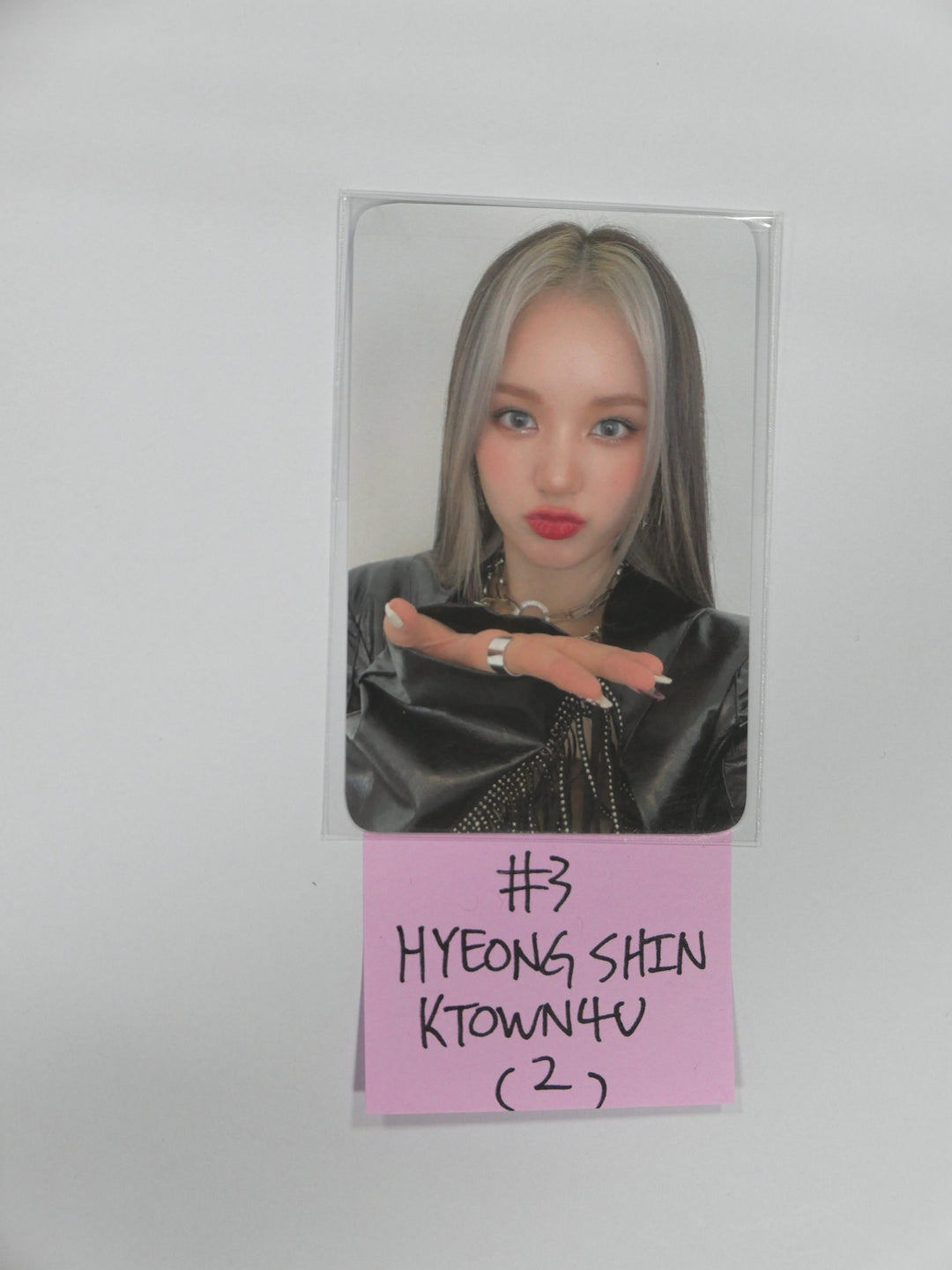 HOT ISSUE 1st Single Album 'ICONS' - Ktown4U Fansign Event Photocard