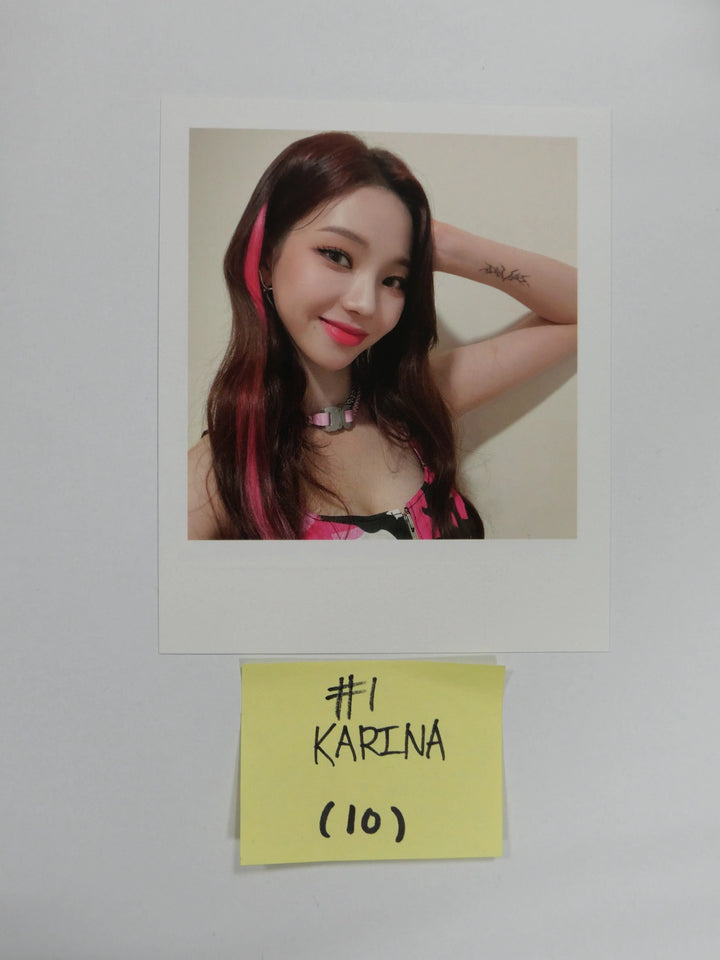 Aespa 'Savage' 1st mini - Pre-Order Benefit Polaroid Type Photocard