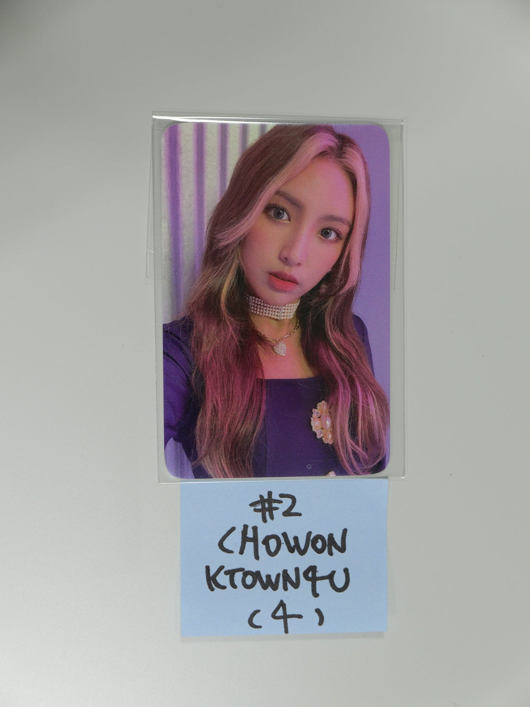Lightsum 'Light a Wish' 2nd - MMT, Ktown4u Fansign Event Photocard