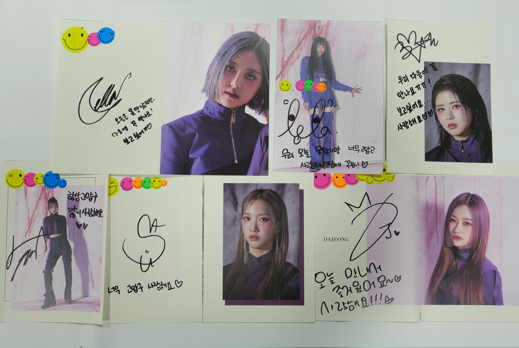 Pixy 'Temptation' - A Cut Page From Fansign Event Albums