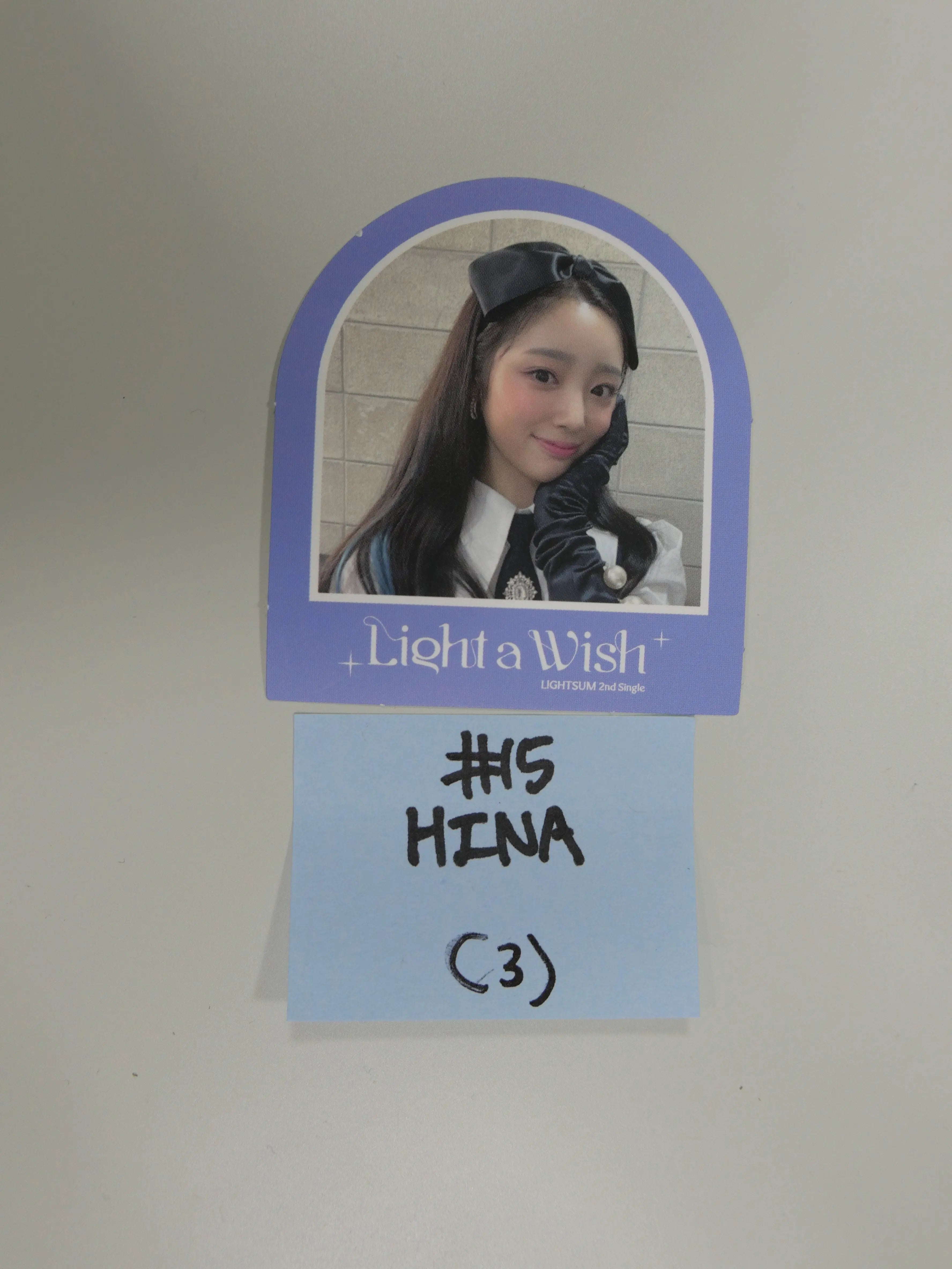 Lightsum 'Light a Wish' 2nd - Official Photocard