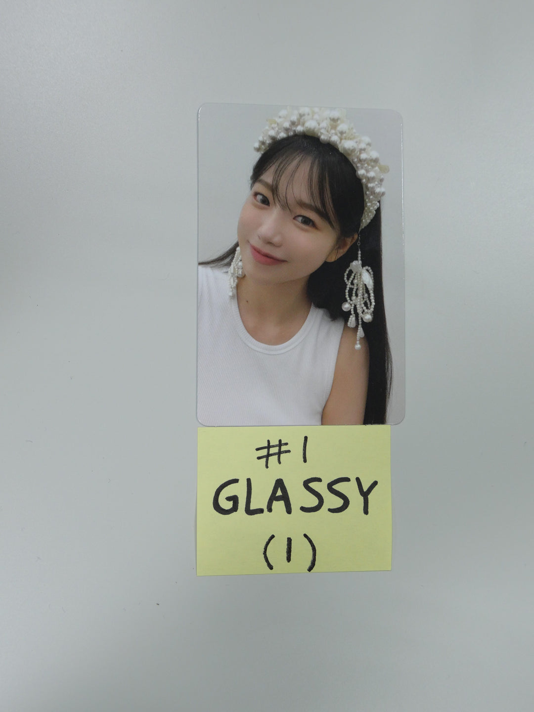 JO YURI (Of IZONE) 'GLASSY' 1st single - Official Photocard