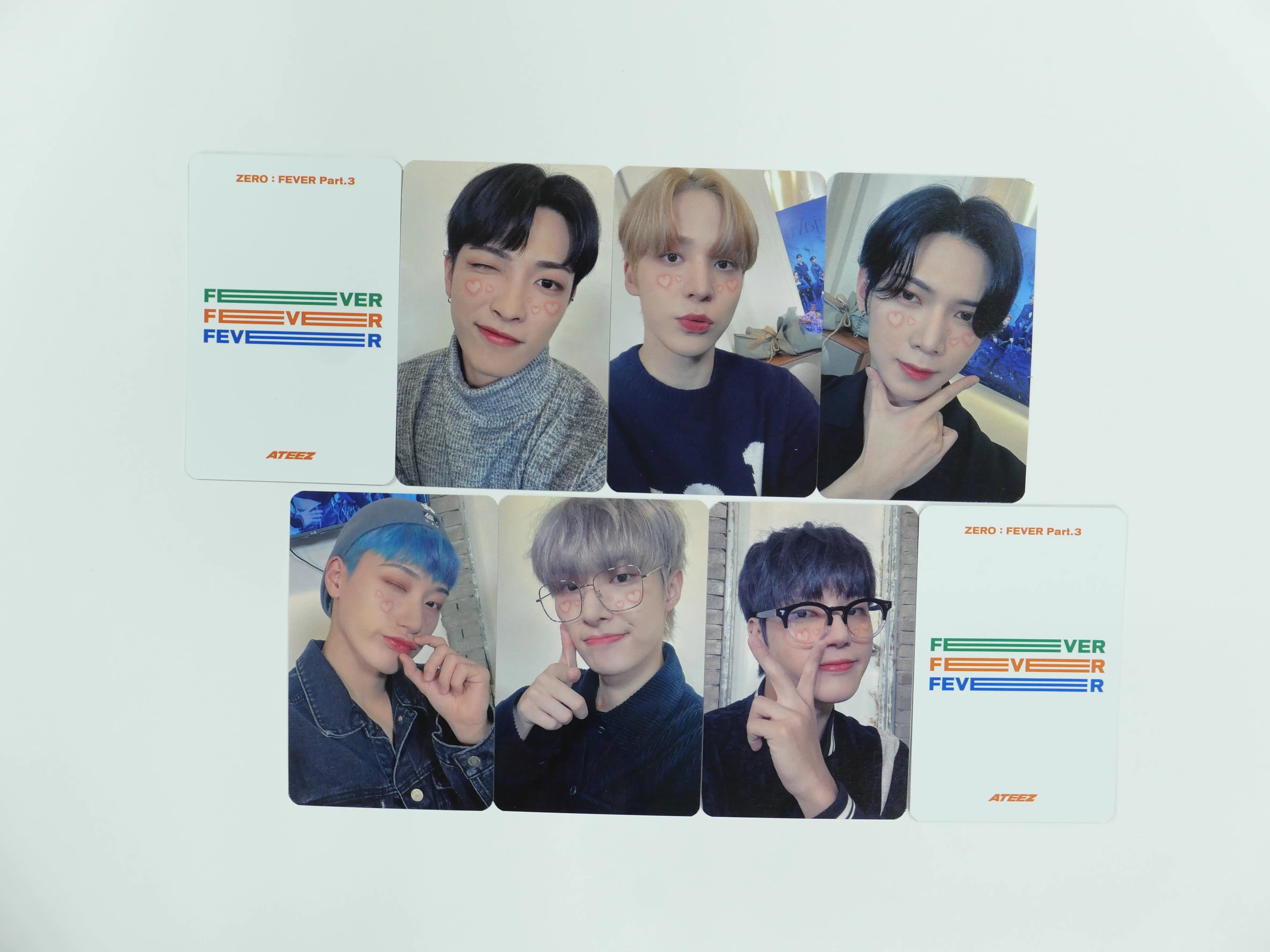 Ateez 'Zero Fever Part 3' - Soundwave Fansign Event Photocard 