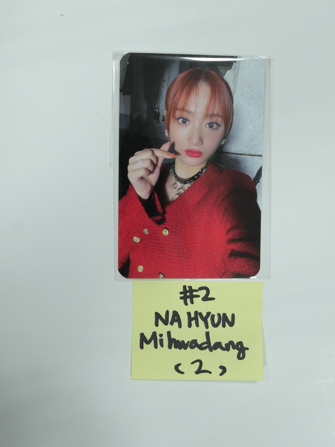 HOT ISSUE 1st Single Album 'ICONS' - Mihwadang Fansign Event Photocard