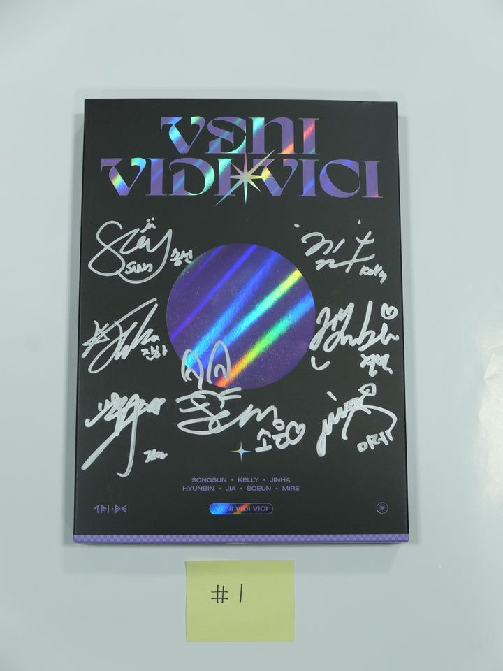 TRI.BE 'VENI VIDI VICI' 1st  - Hand Autographed(Signed) Promo Album