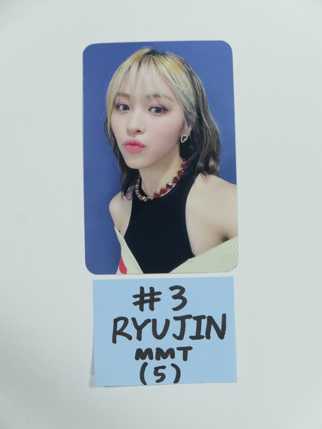 ITZY 'CRAZY IN LOVE' - MMT Fansign Event Photocard