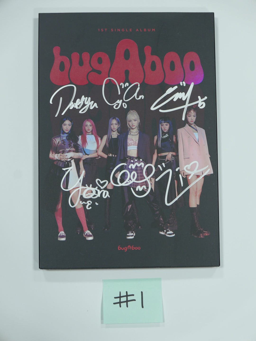 Bugaboo 'Bugaboo' 1st Single - Hand Autographed(Signed) Promo Album