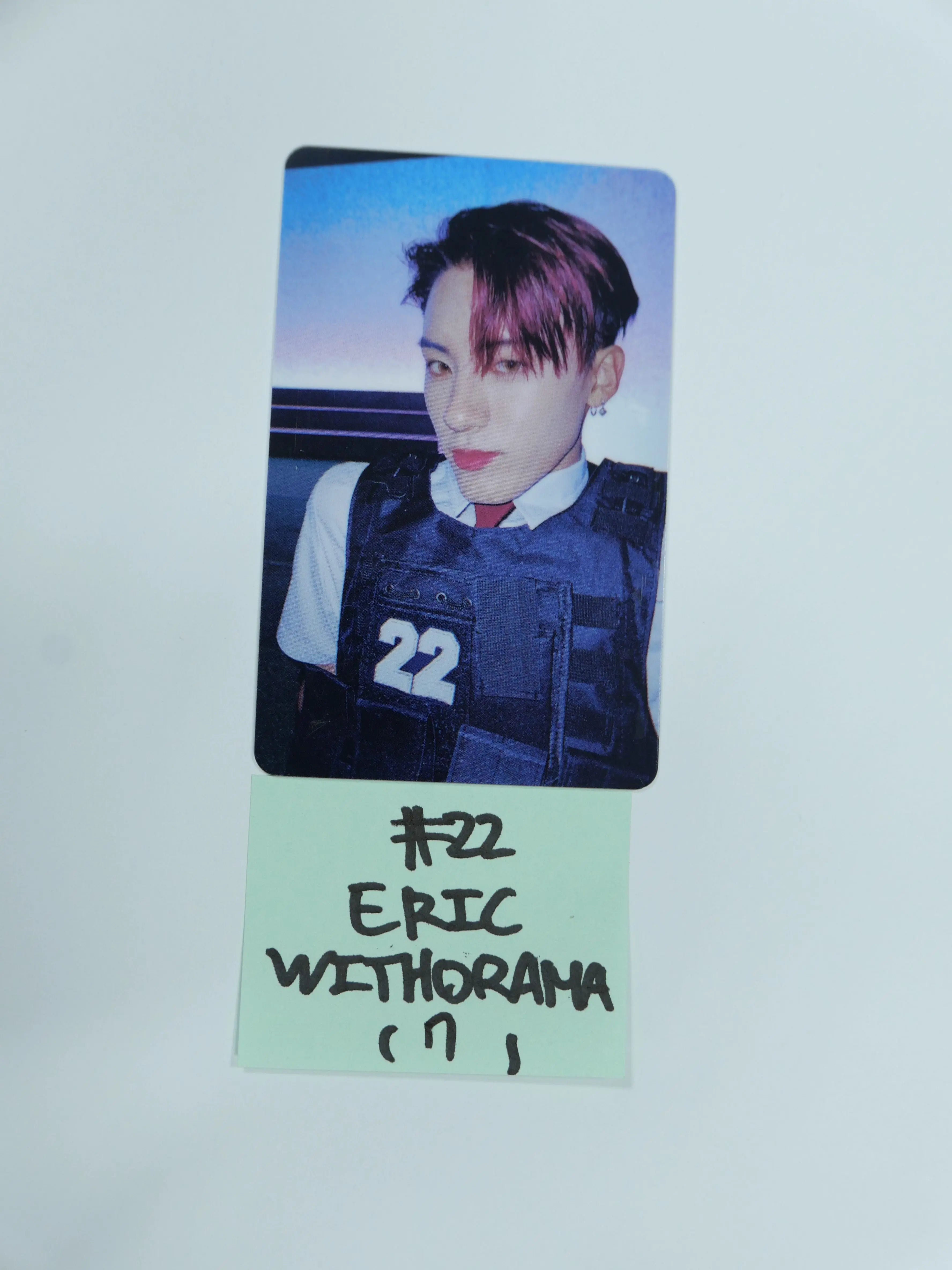 the boyz ヒョンジェ　母校　トレカ　maverick withdrama THE BOYZ] MAVERICK / 1st Withdrama Lucky Draw Photocard