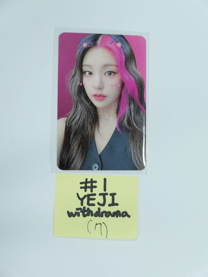 ITZY 'CRAZY IN LOVE' - Withdrama Fansign Event Snow Photocard
