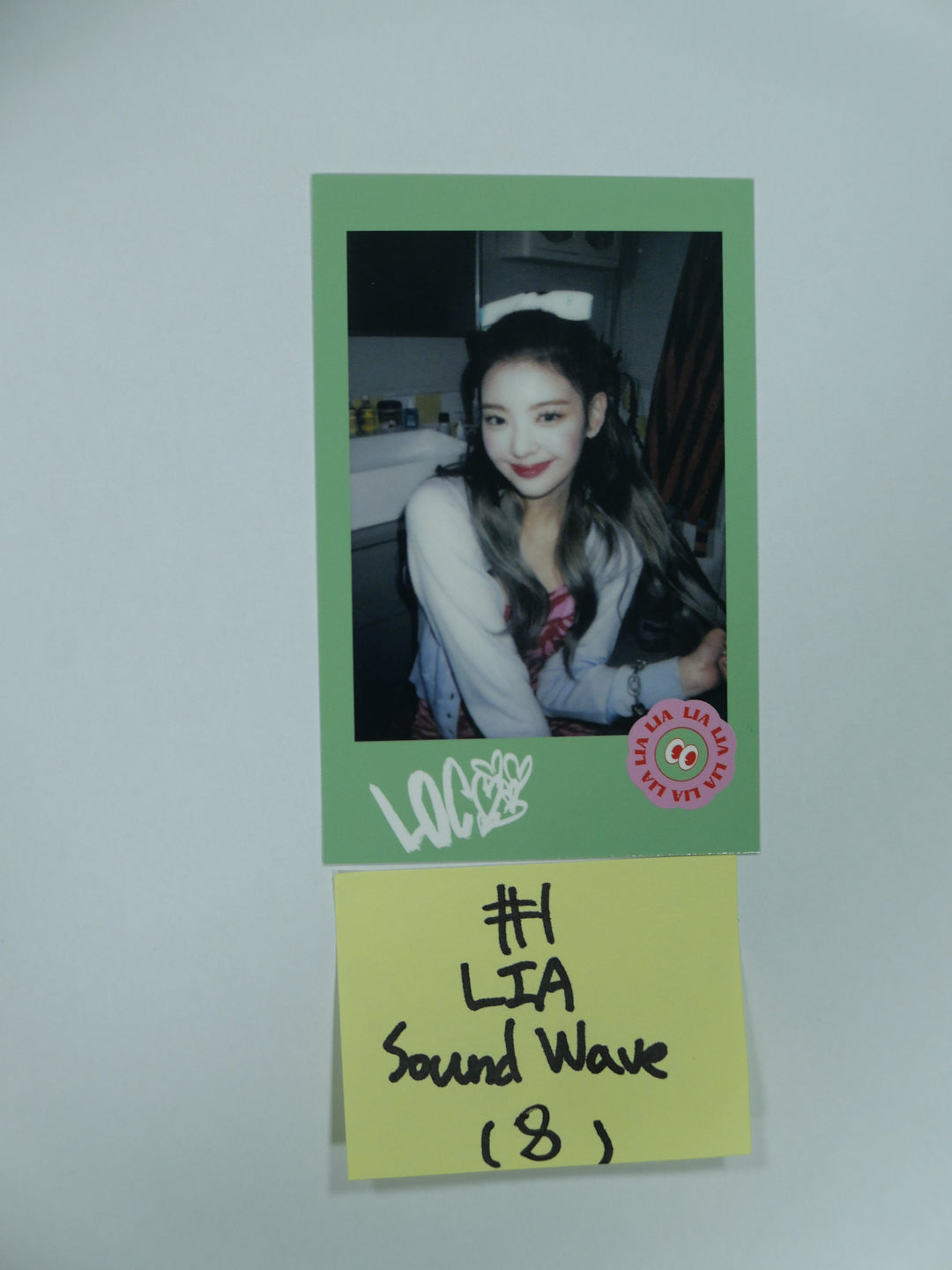 리아(Of ITZY) 'CRAZY IN LOVE' - 사운드웨이브 팬사인회 이벤트 포토카드