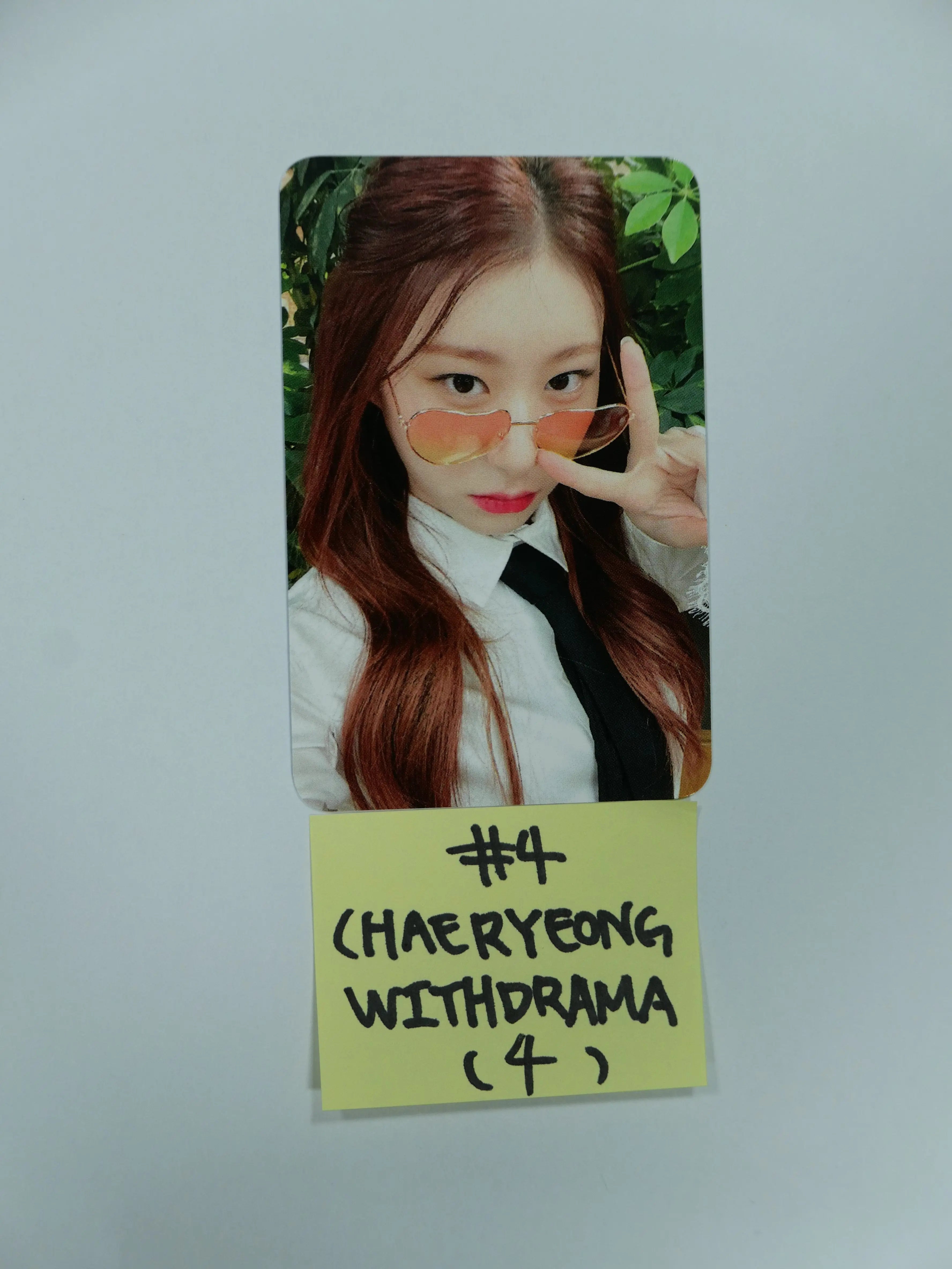 ITZY 'CRAZY IN LOVE' - Withdrama Fansign Event Photocard - –  HALLYUSUPERSTORE