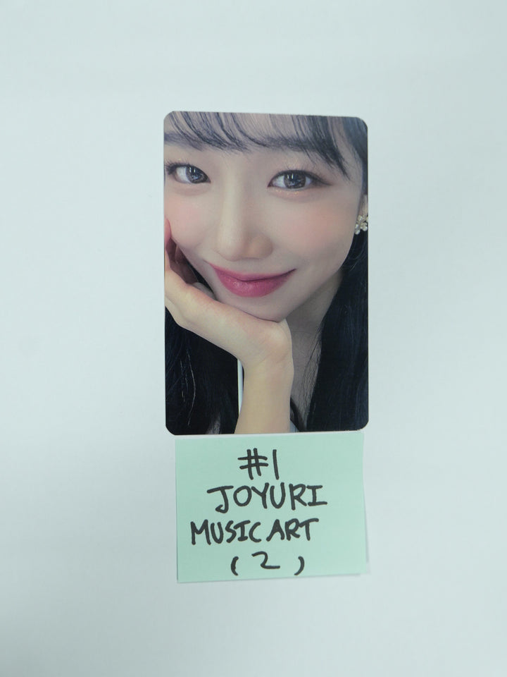 JO YURI (Of IZONE) 'GLASSY' 1st single - Musicart Fansign Event Photocard
