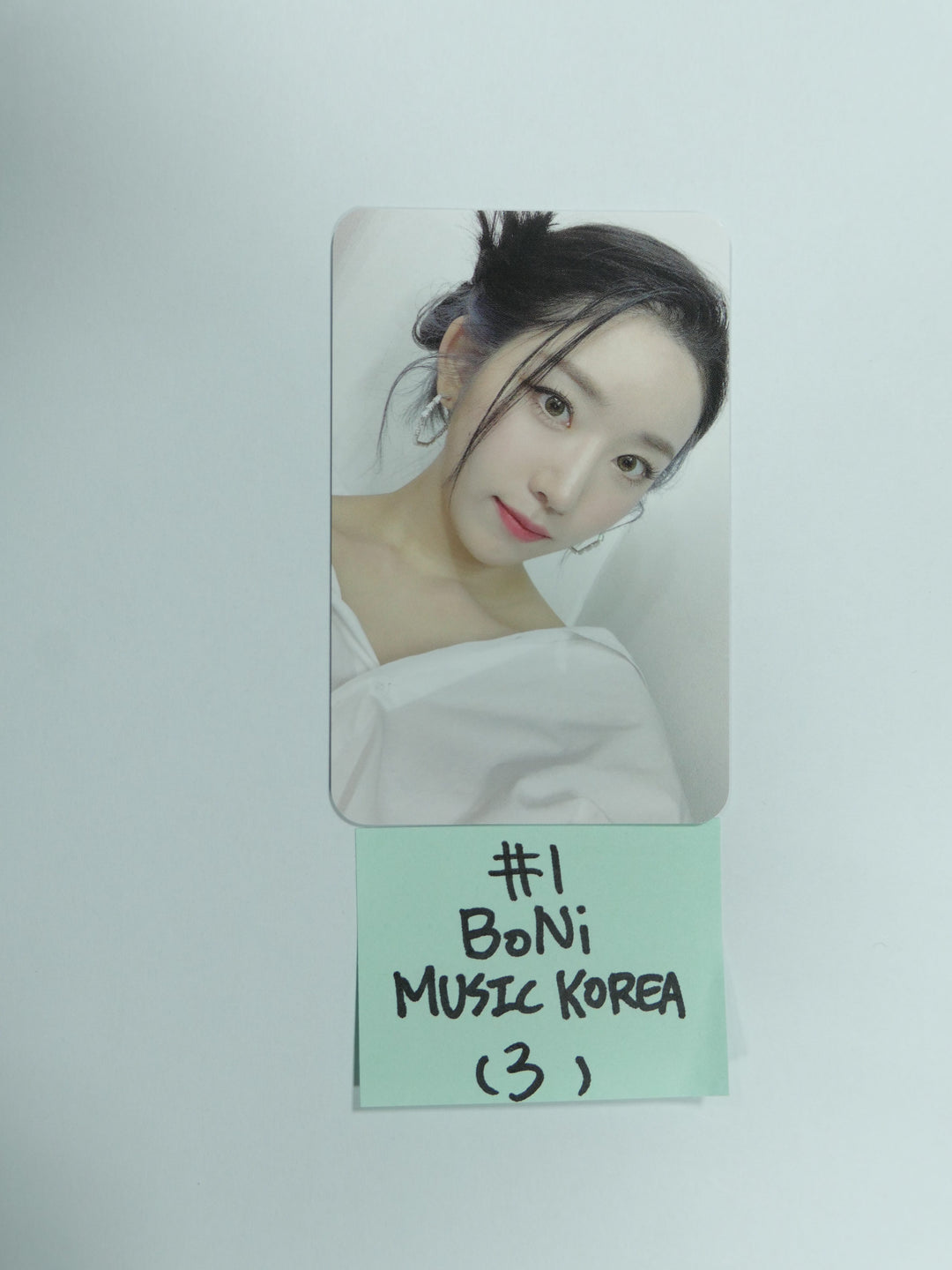 Dream Note 'Dreams Alive' 4th Single - Musickorea Fansign Event Photocard