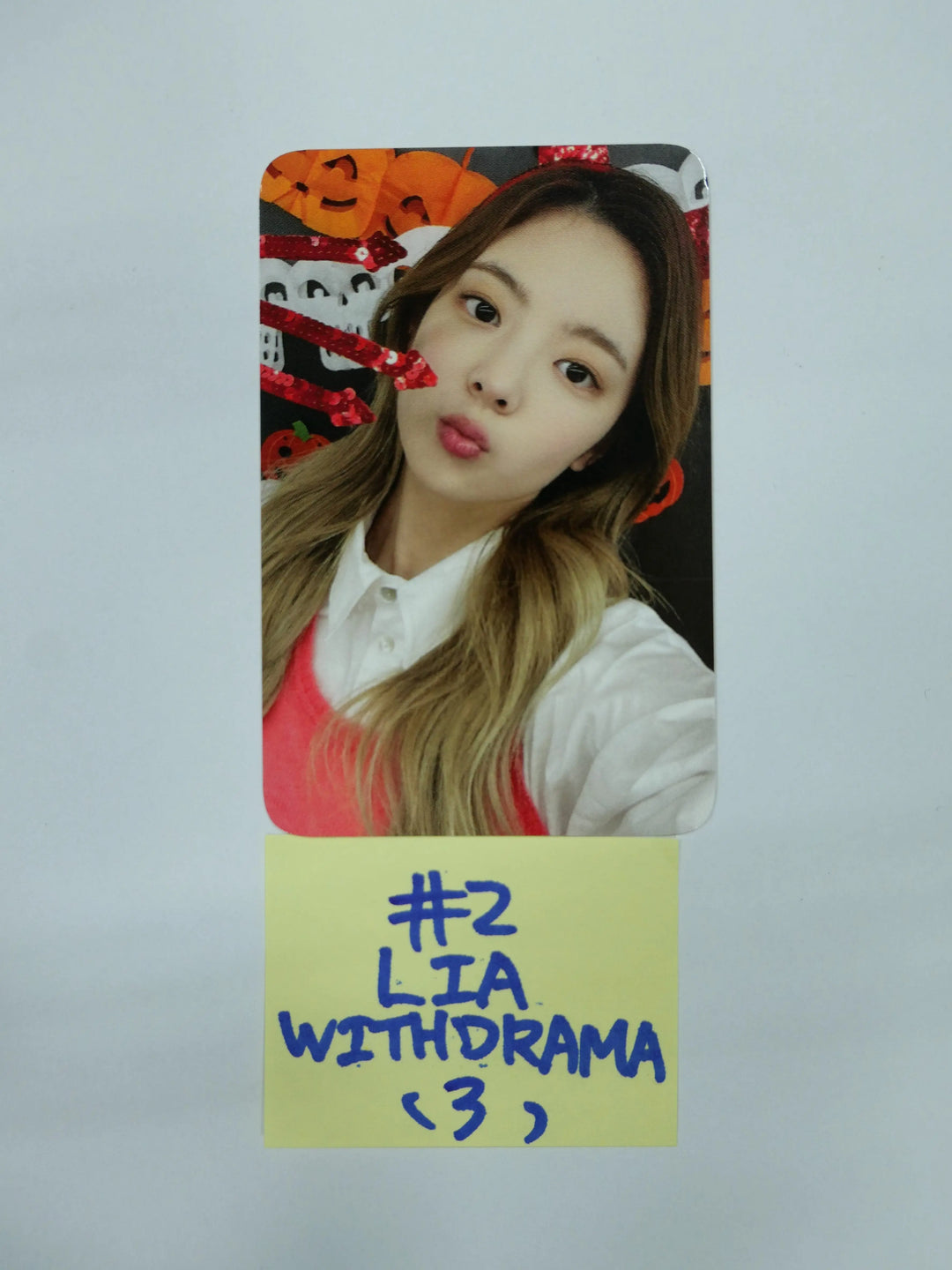 ITZY 'CRAZY IN LOVE' - Withdrama Halloween Fansign Event Photocard - HALLYUSUPERSTORE