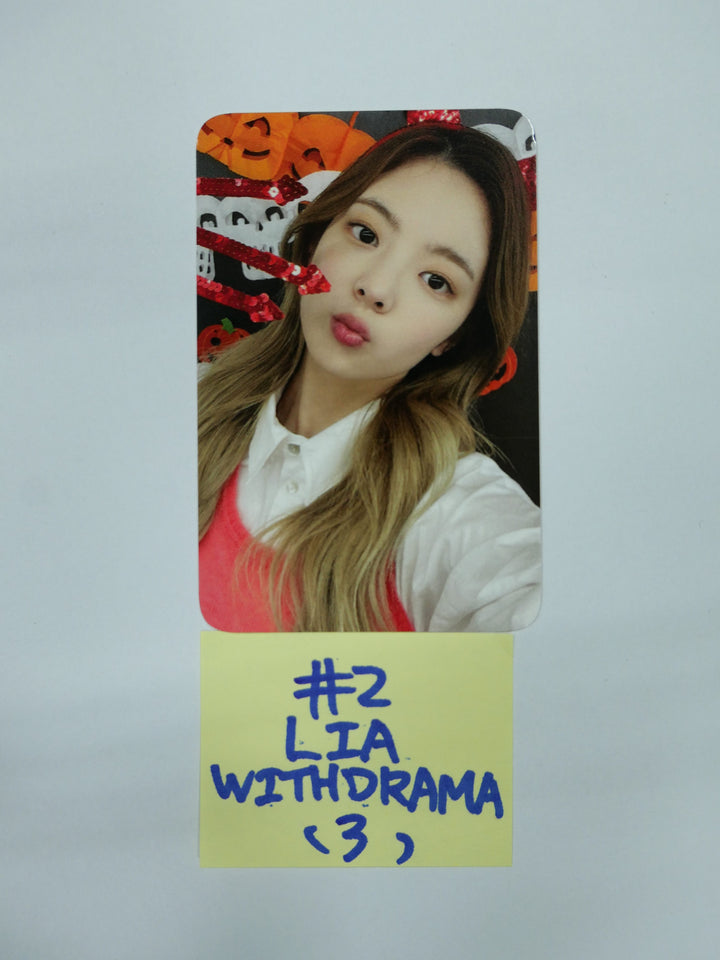 ITZY 'CRAZY IN LOVE' - Withdrama Halloween Fansign Event Photocard