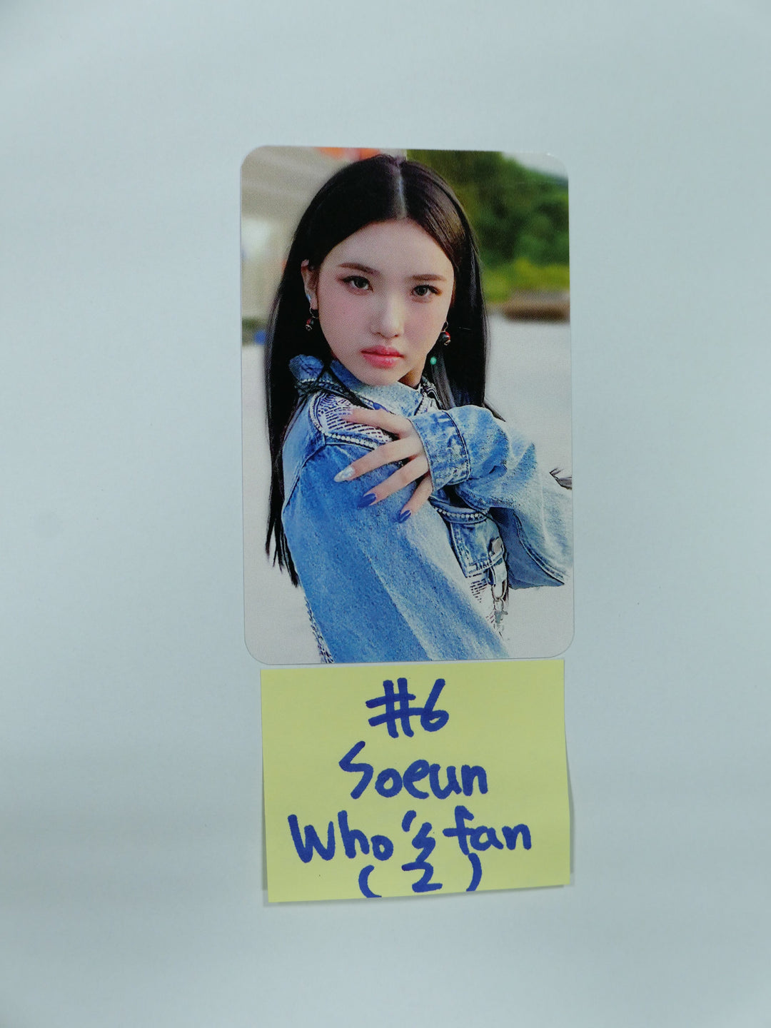 TRI.BE 'VENI VIDI VICI' 1st  - Who's Fan Fansign Event Photocard