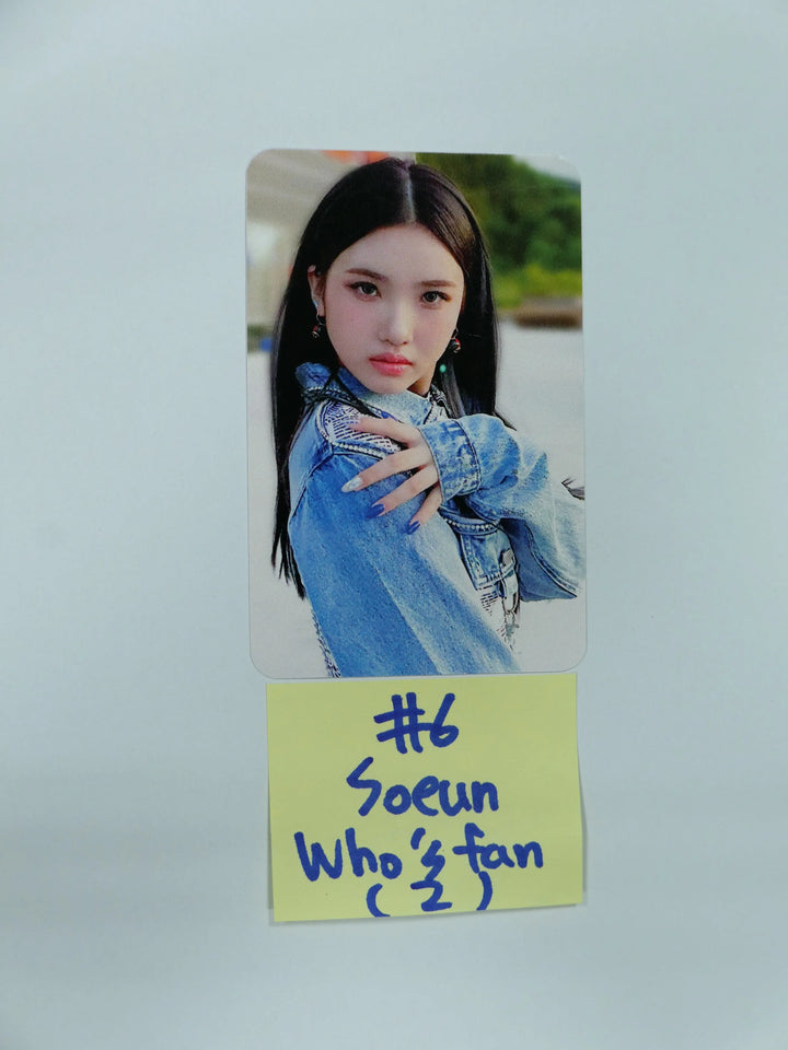 TRI.BE 'VENI VIDI VICI' 1st  - Who's Fan Fansign Event Photocard - HALLYUSUPERSTORE