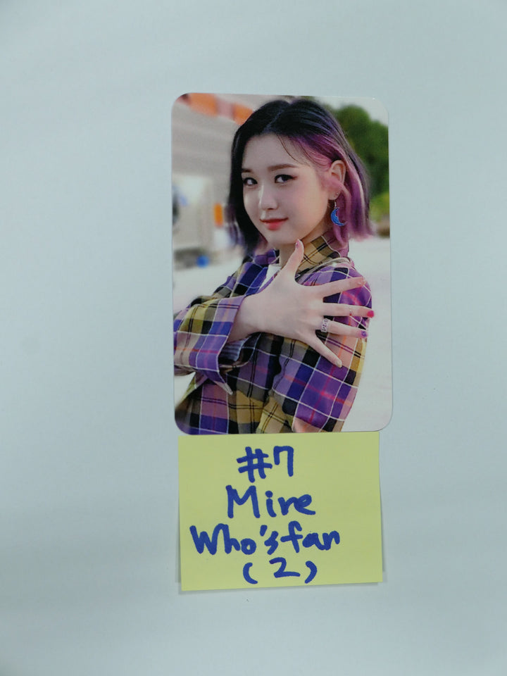 TRI.BE 'VENI VIDI VICI' 1st  - Who's Fan Fansign Event Photocard