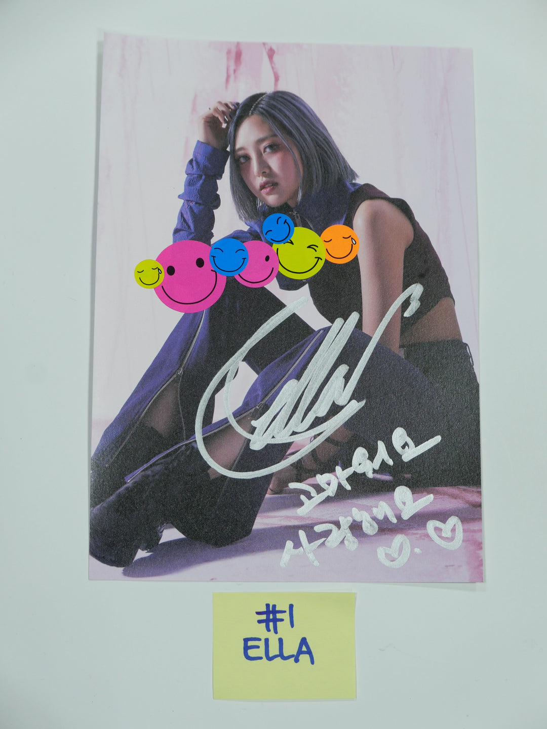 Purple Kiss 'HIDE & SEEK', Pixy 'Temptation'- A Cut Page From Fansign Event Albums