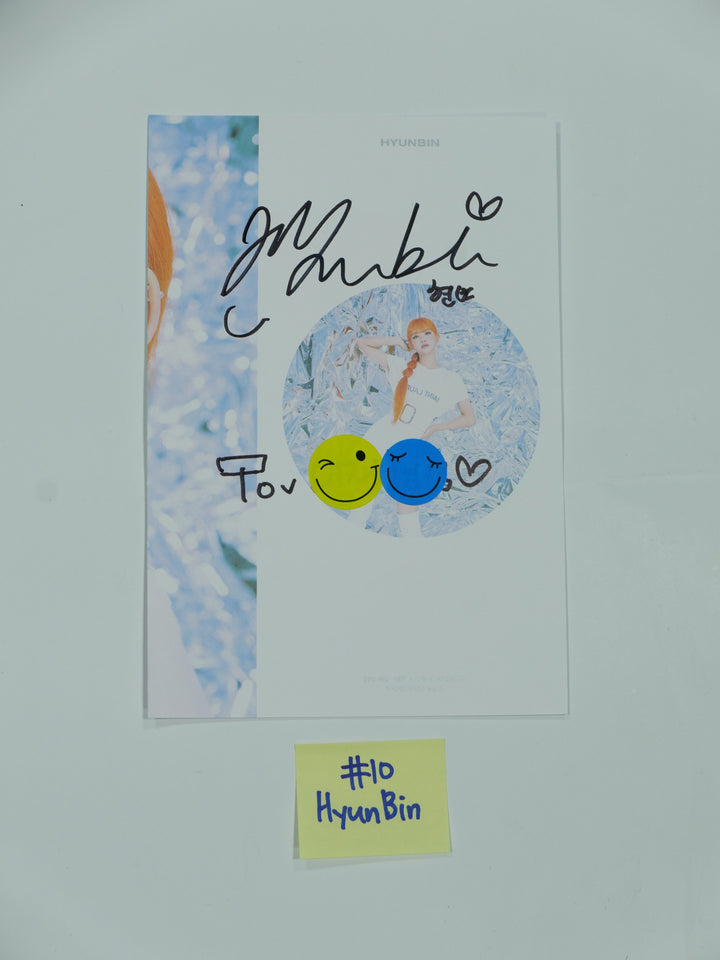 TRI.BE ‘VENI VIDI VICI’ 1st – A Cut Page From Fansign Event Albums