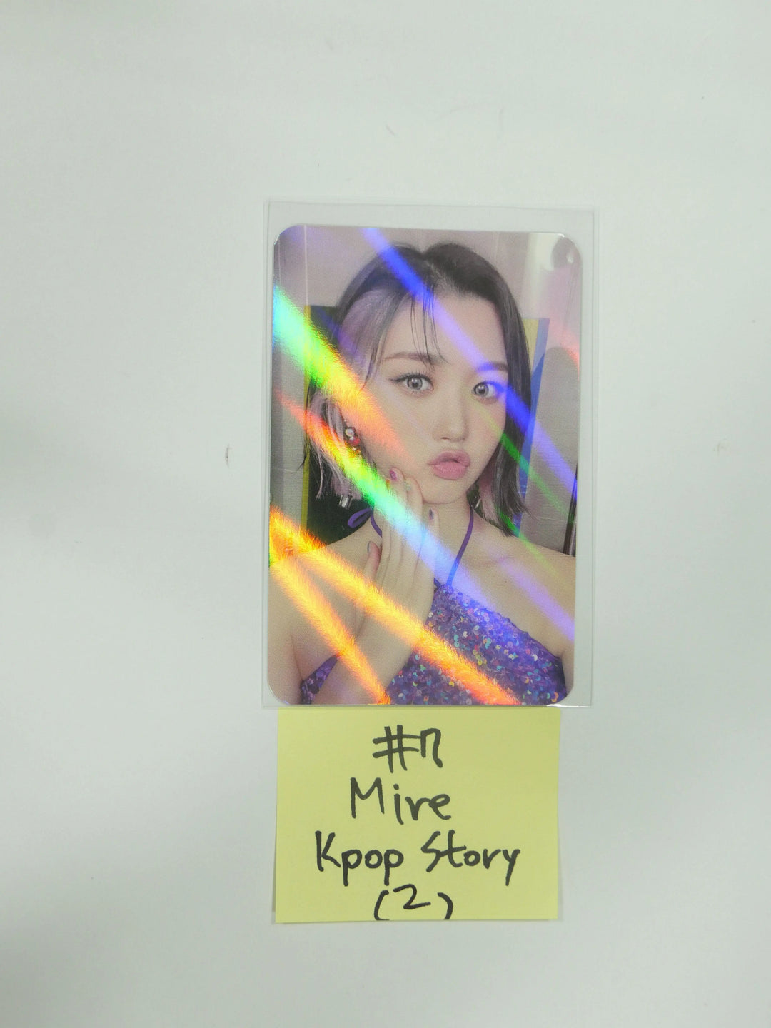 TRI.BE 'VENI VIDI VICI' 1st  - Kpop Stroy Fansign Event Hologram Photocard - HALLYUSUPERSTORE