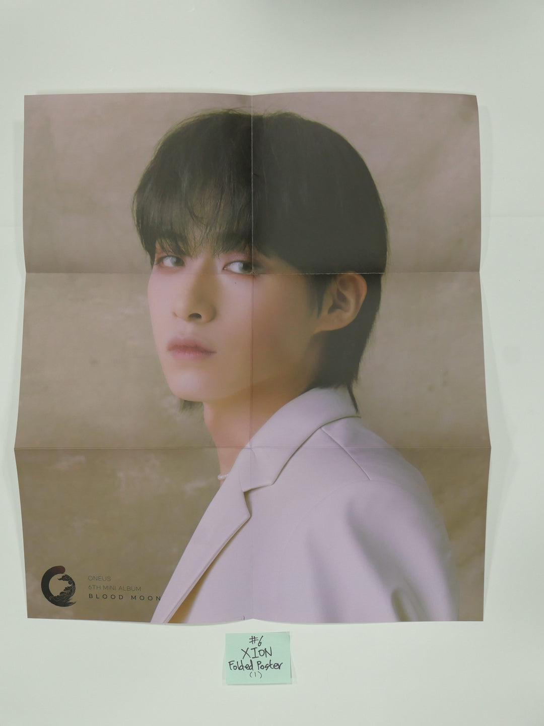 ONEUS 'BLOOD MOON' 6th Mini - Official Folded Poster & Postcard