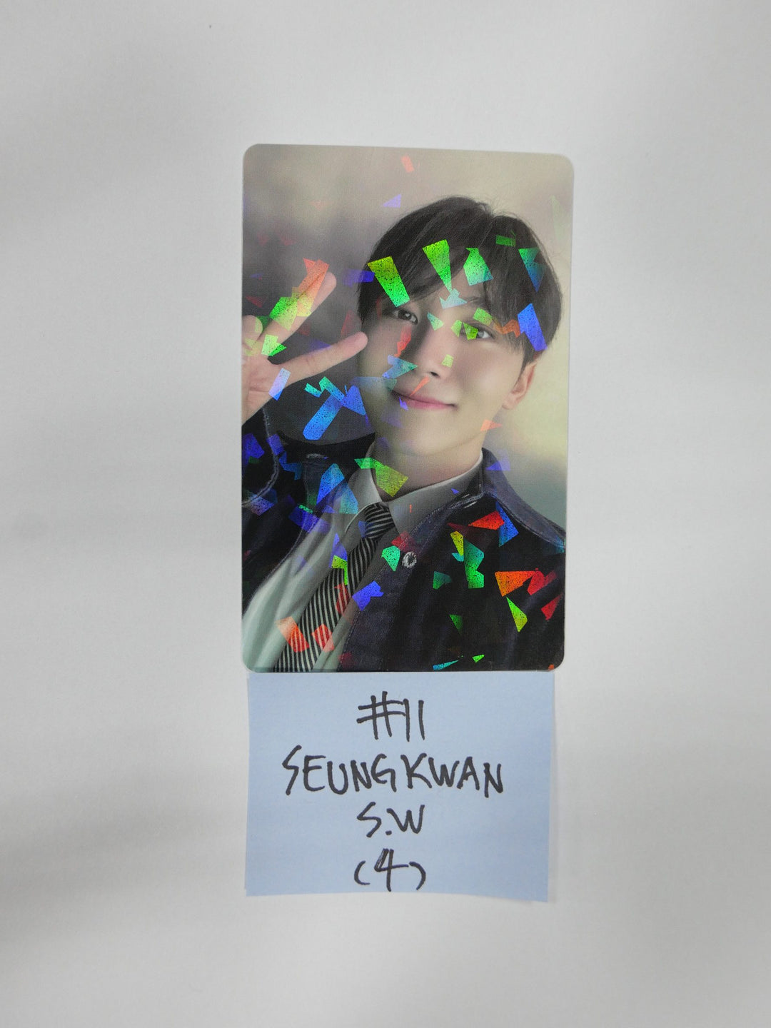 Seventeen 'Attacca' - Soundwave Lucky Draw Hologram Photocard Round 2
