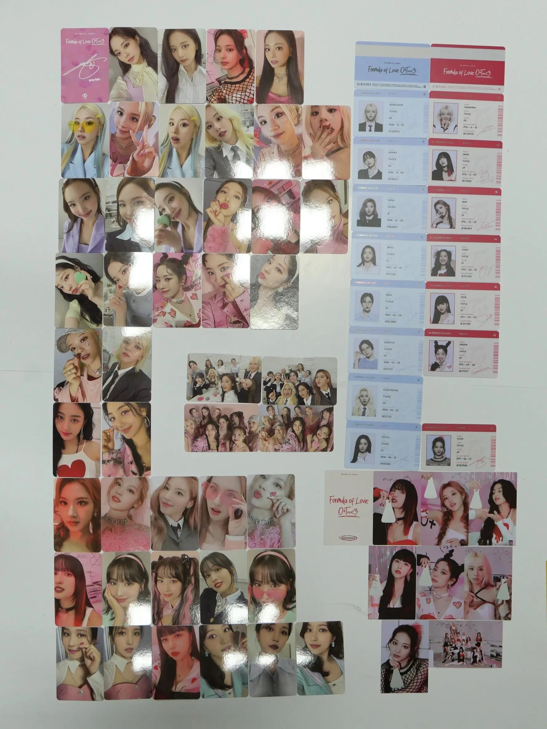 TWICE 'Formula of Love: O+T=<3' - Official Photocard [Tzuyu