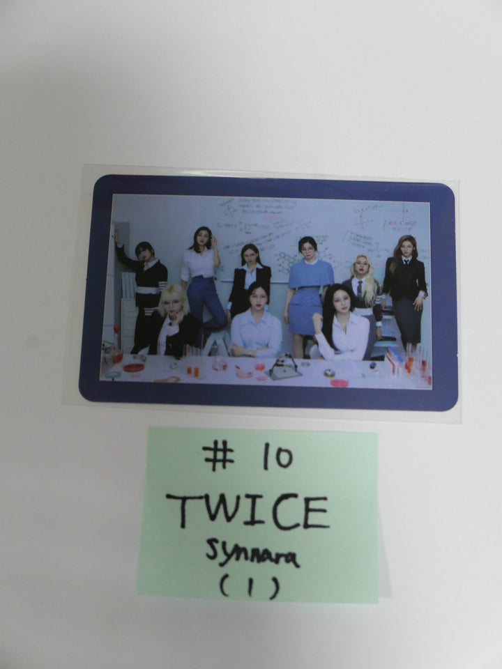 TWICE 'Formula of Love: O+T=3' - Synnara Pre-Order Benefit Photocard