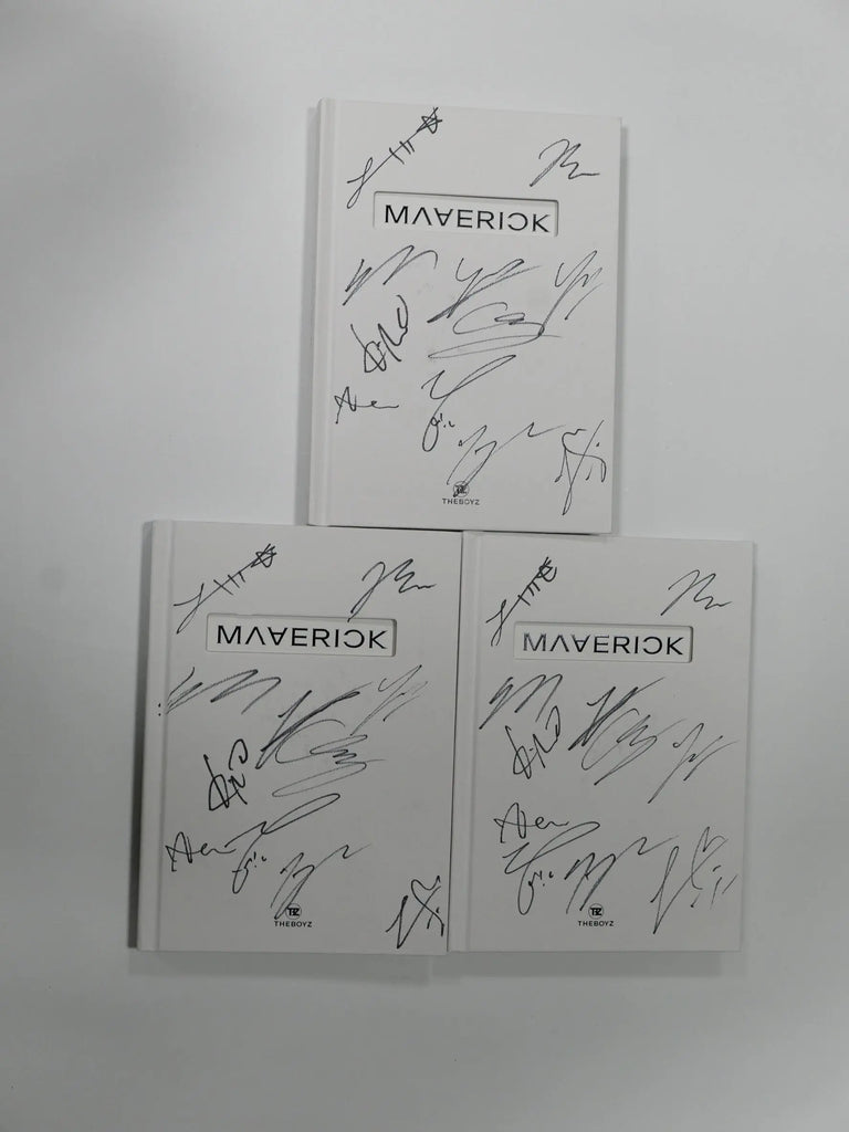 theboyz maverick 直筆サイン チェキ　ヒョンジェ The Boyz 