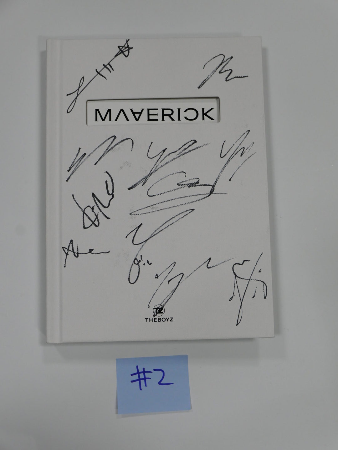 The Boyz "MAVERICK" -  Hand Autographed(Signed) Promo Album