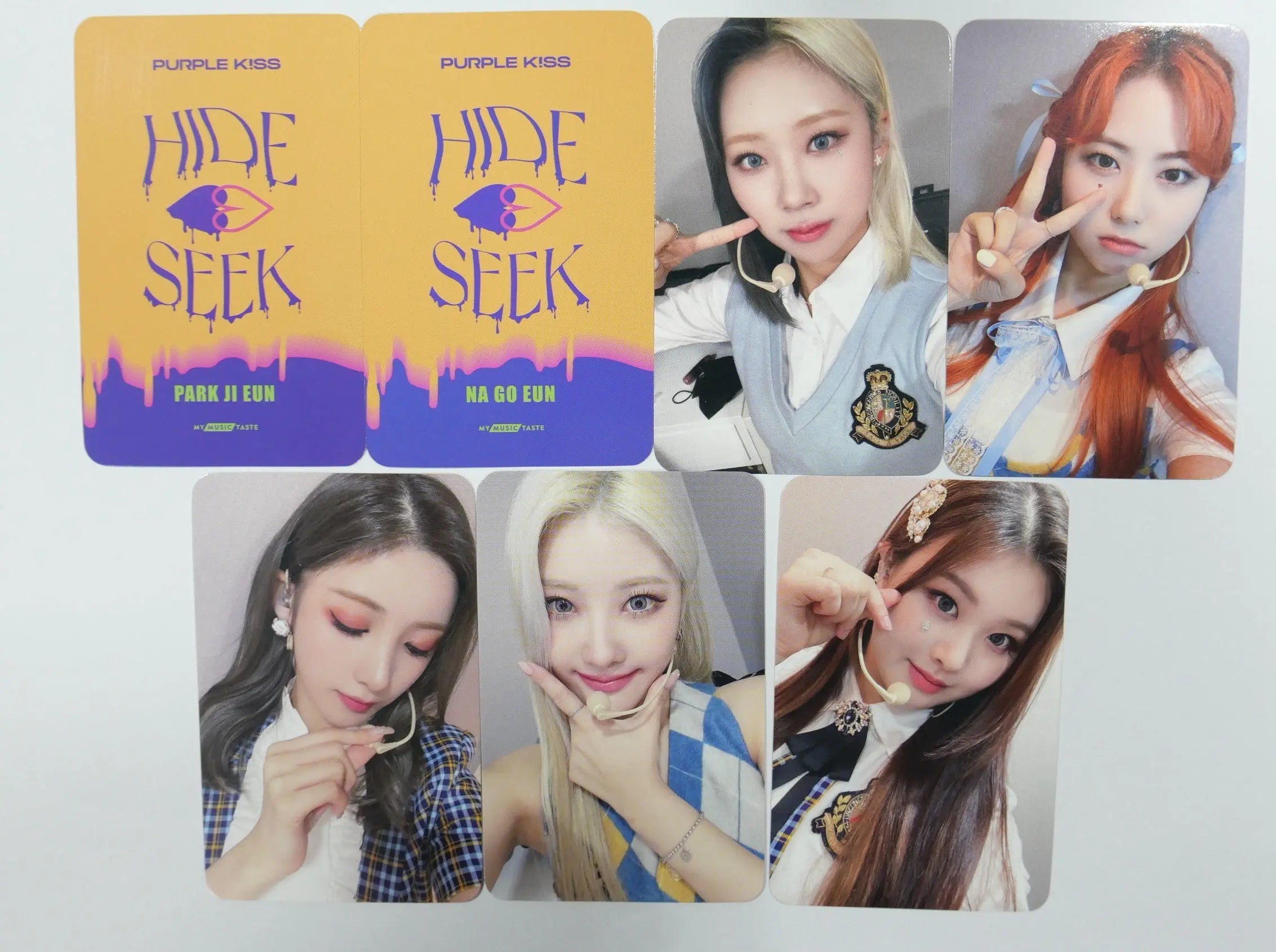 Purple Kiss 'Hide & Seek' - MMT Fansign Event Photocard