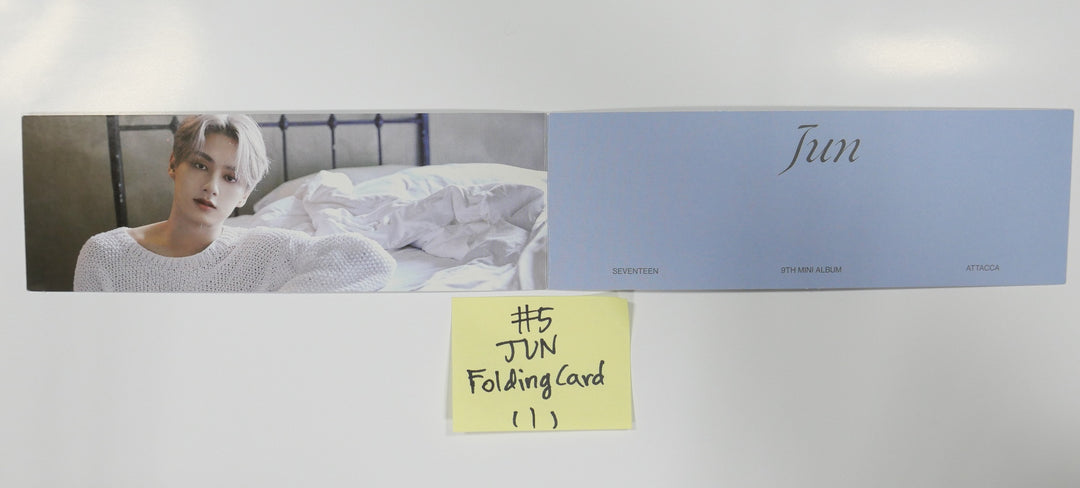 Seventeen 'Attacca' - Official Random Folding Card - HALLYUSUPERSTORE