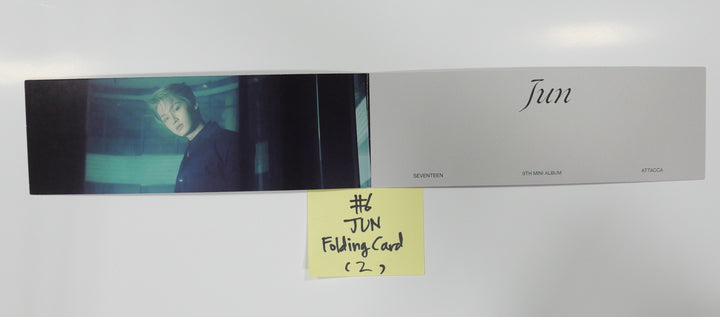 Seventeen 'Attacca' - Official Random Folding Card - HALLYUSUPERSTORE