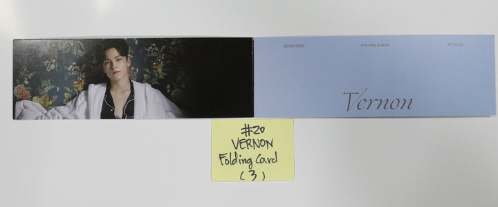 Seventeen 'Attacca' - Official Random Folding Card