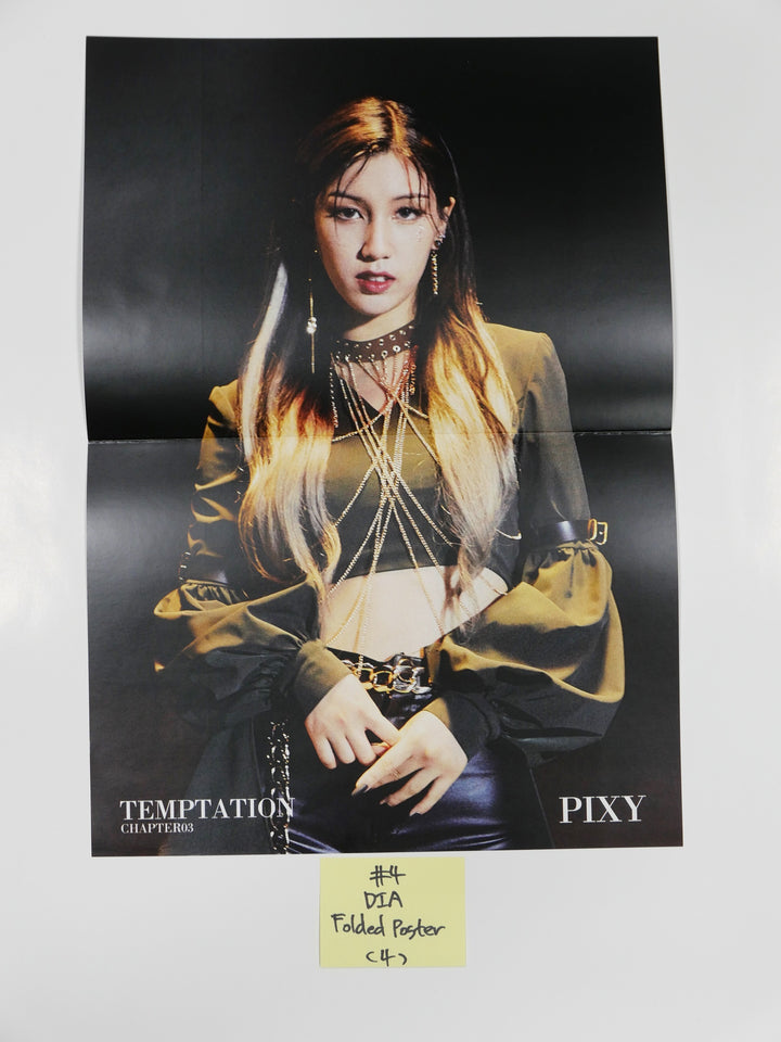 Pixy 'Fairyforest : Temptation' - MusicArt 접힌 포스터
